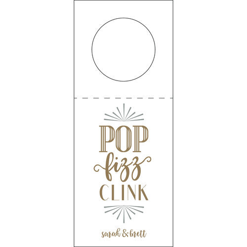 Letterpress Wine Tag - W373