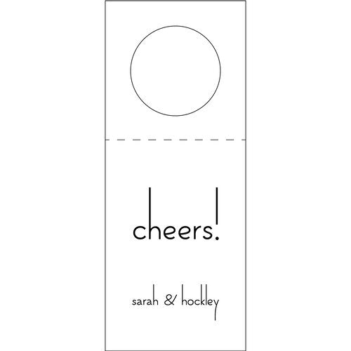 Letterpress Wine Tag - W377
