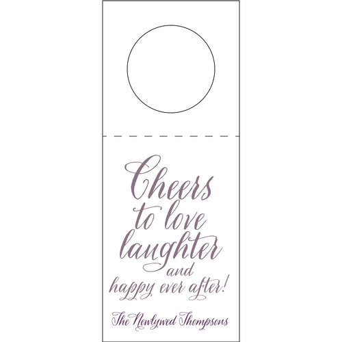Letterpress Wine Tag - W378
