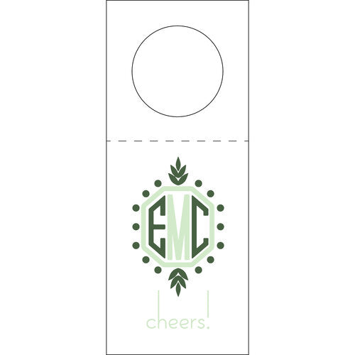 Letterpress Wine Tag - W380