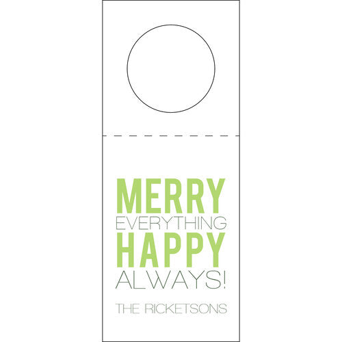 Letterpress Wine Tag - W381