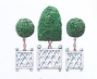 Lucite Holder with Notes - Topiaries
