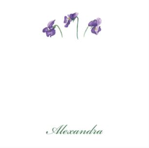 Lucite Holder with Notes - Violas