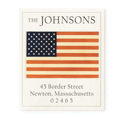 Return Address Label - American