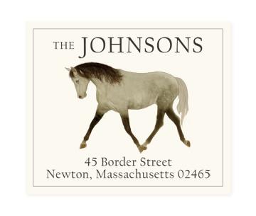 Return Address Label - Belle