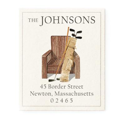 Return Address Label - Club Bag