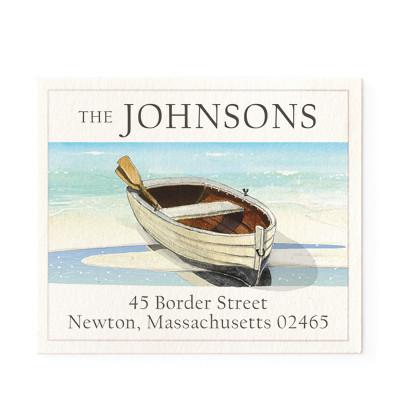 Return Address Label - Resting Dinghy