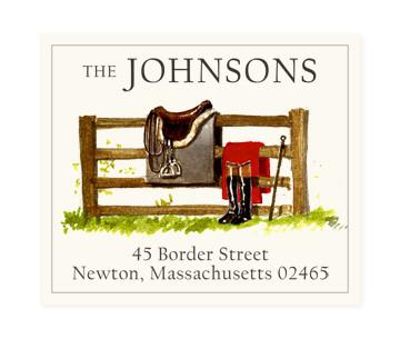 Return Address Label - Tack on Fence