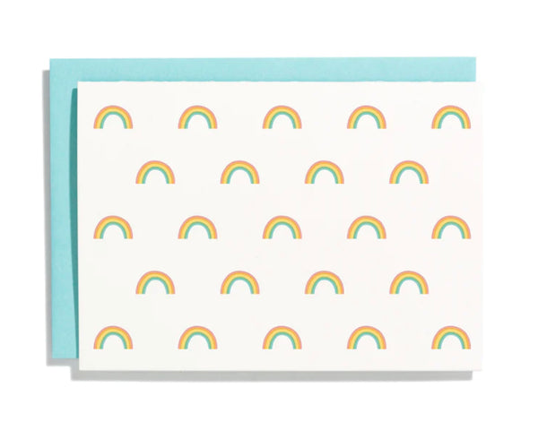 Letterpress Notes Box Set Rainbows