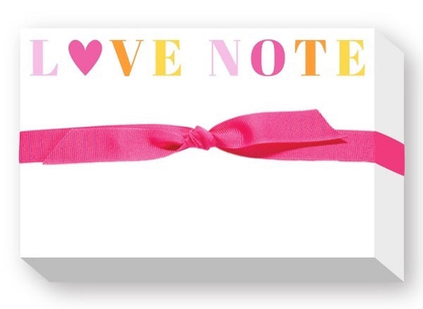 Notepad - Big and Bold Love Notes 💗