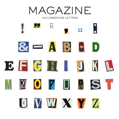 Notepad Magazine Cutout Letters