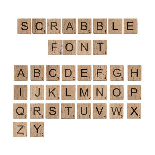 Notepad Scrabble Letters